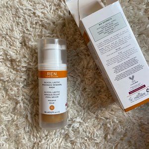 NWT Glycol Lactic Radiance Renewal Mask by REN Skincare